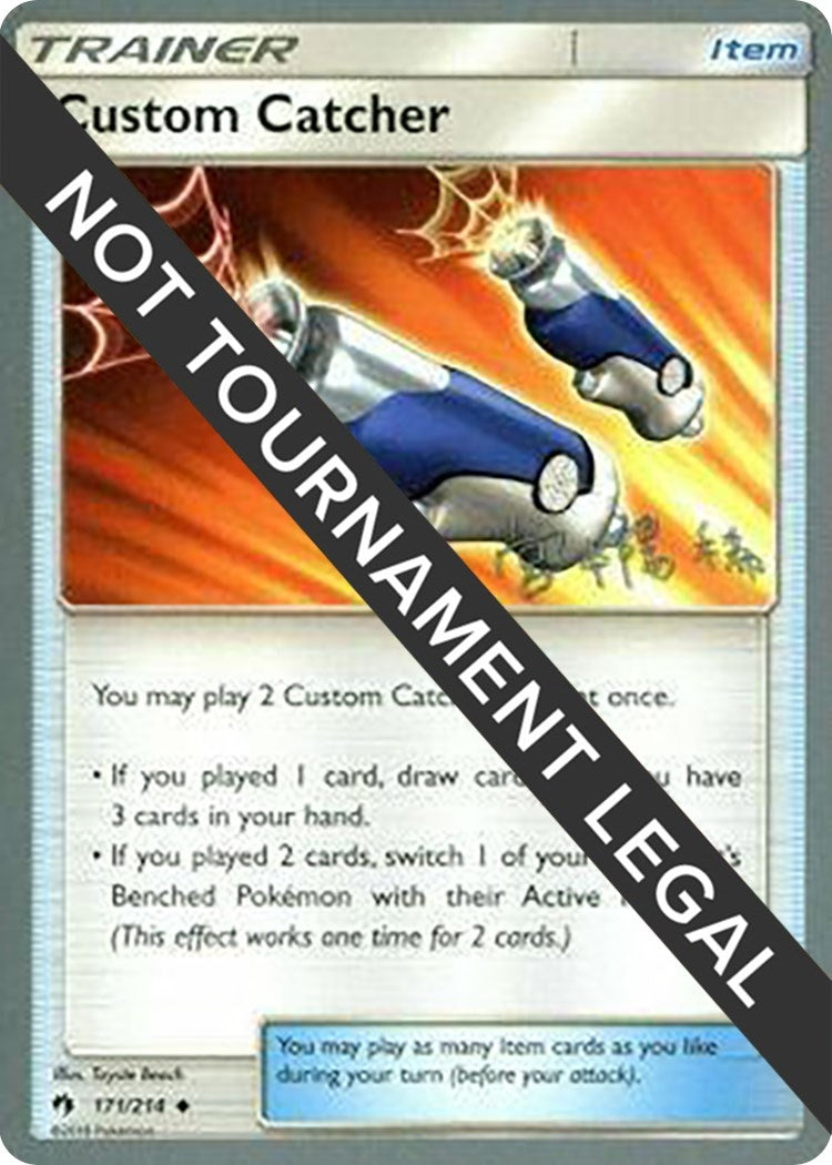 Image for Custom Catcher - 2019 (Haruki Miyamoto) (World Championship Decks) (171/214) - Pokemon