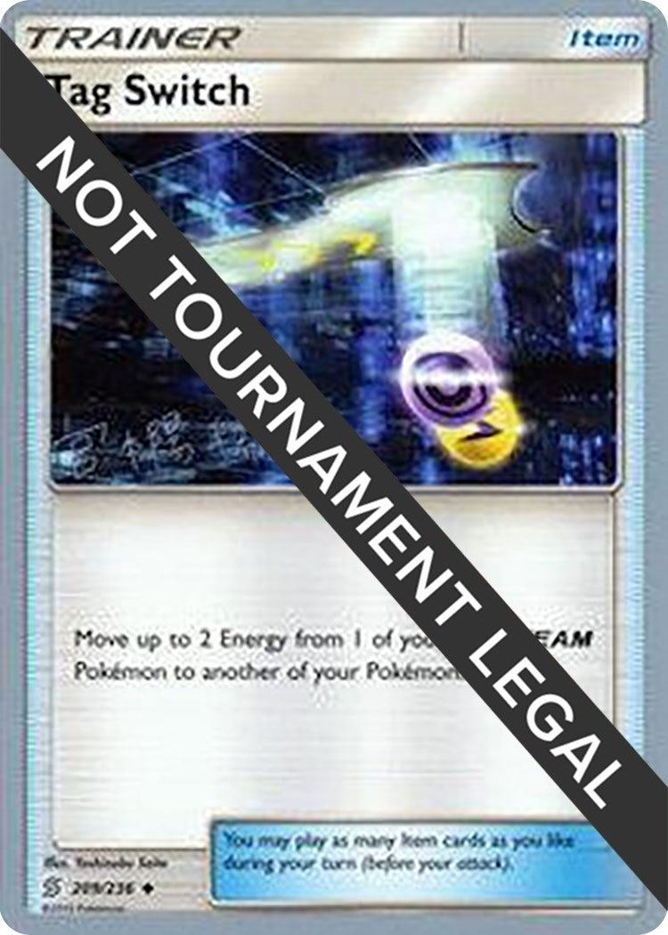 Image for Tag Switch - 2019 (Haruki Miyamoto) (World Championship Decks) (209/236) - Pokemon