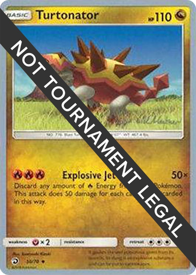 Image for Turtonator - 2019 (Kaya Lichtleitner) (World Championship Decks) (50/70) - Pokemon