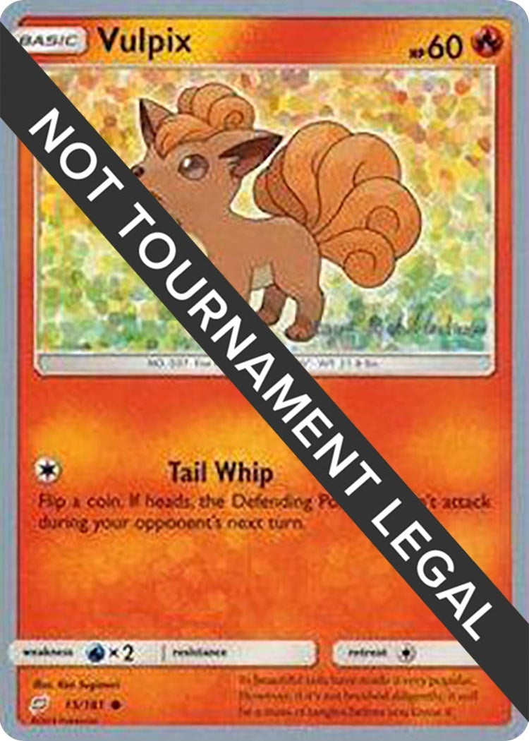 Image for Vulpix - 2019 (Kaya Lichtleitner) (World Championship Decks) (15/181) - Pokemon