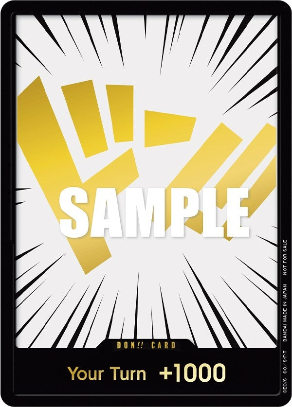 Image for DON!! Card (Gold) (One Piece Promotion Cards) - One Piece Card Game