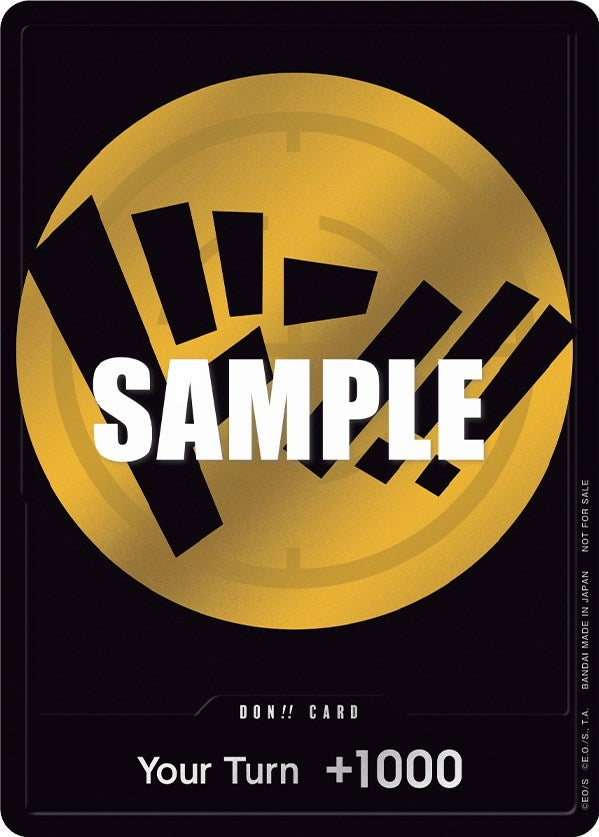 Image for DON!! Card (Yellow) (One Piece Promotion Cards) - One Piece Card Game