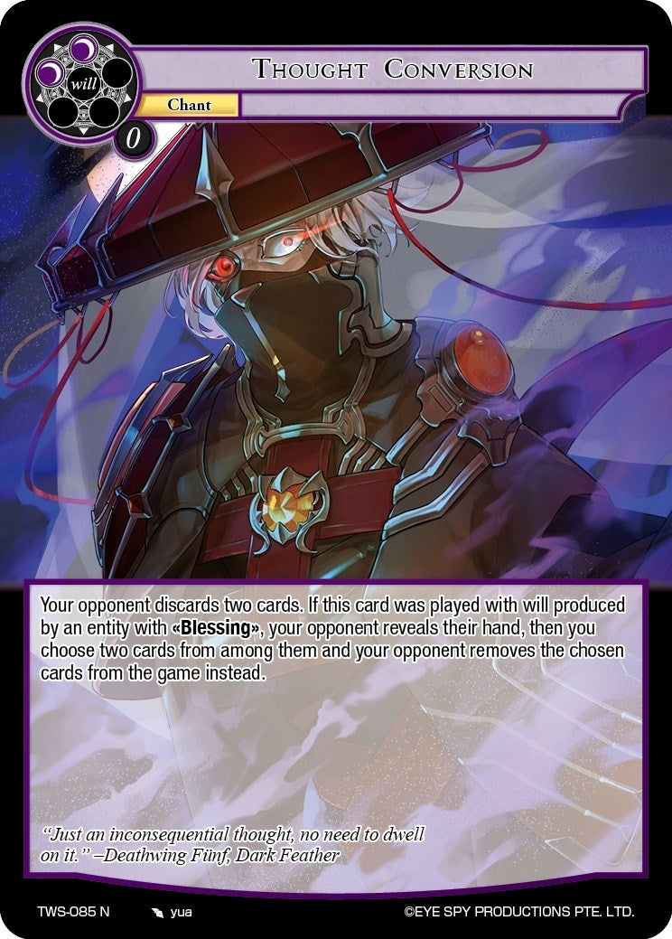 Image for Thought Conversion (The War of the Suns) (TWS-085 N) - Force of Will