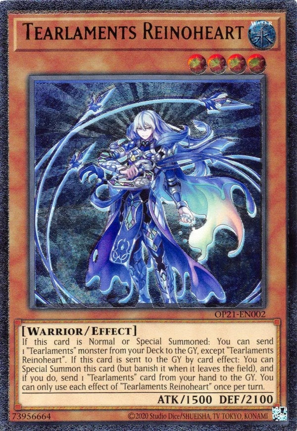 Image for Tearlaments Reinoheart (UTR) (OTS Tournament Pack 21) (OP21-EN002) - YuGiOh