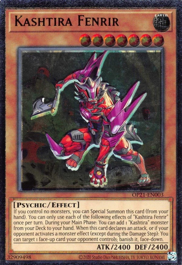 Image for Kashtira Fenrir (UTR) (OTS Tournament Pack 21) (OP21-EN003) - YuGiOh