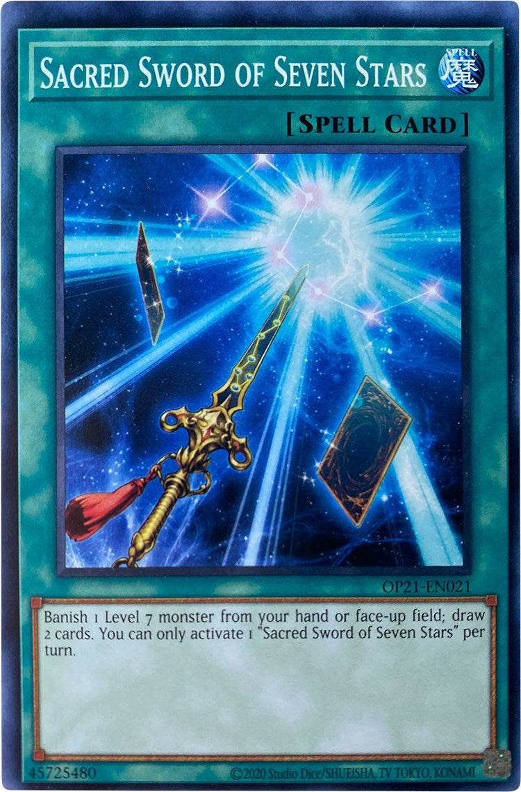 Image for Sacred Sword of Seven Stars (OTS Tournament Pack 21) (OP21-EN021) - YuGiOh