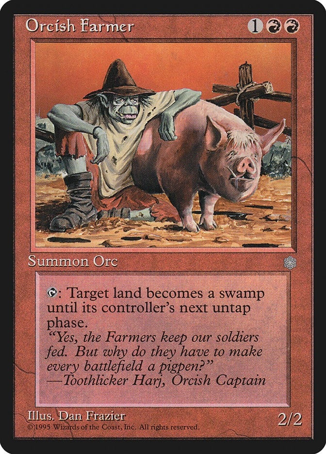 Image for Orcish Farmer (Ice Age) (207) - Magic: The Gathering