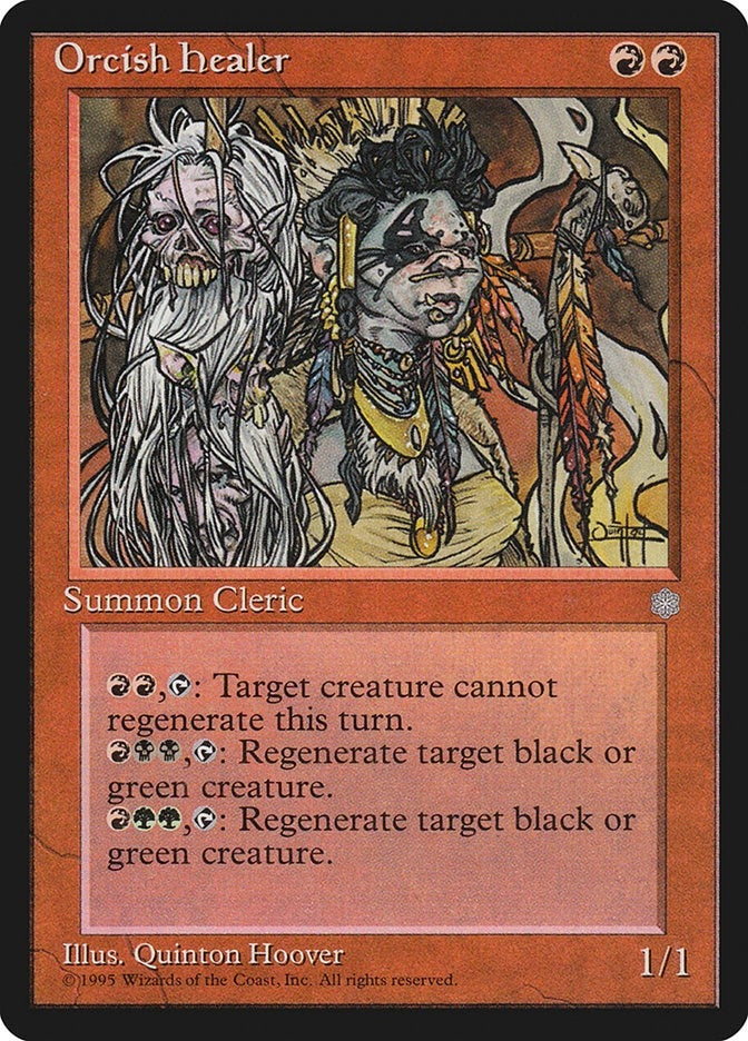 Image for Orcish Healer (Ice Age) - Magic: The Gathering