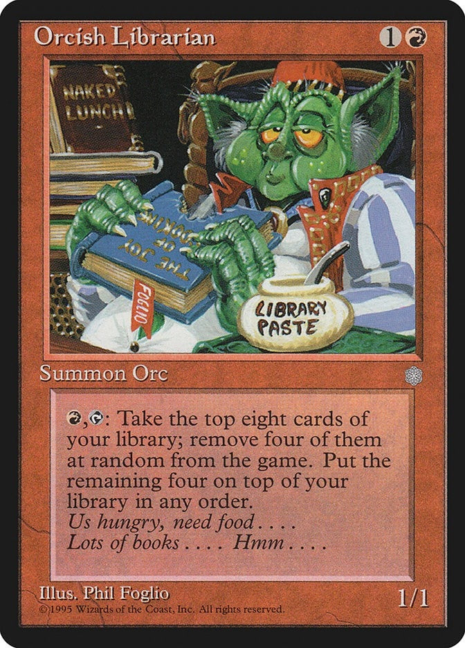 Image for Orcish Librarian (Ice Age) - Magic: The Gathering