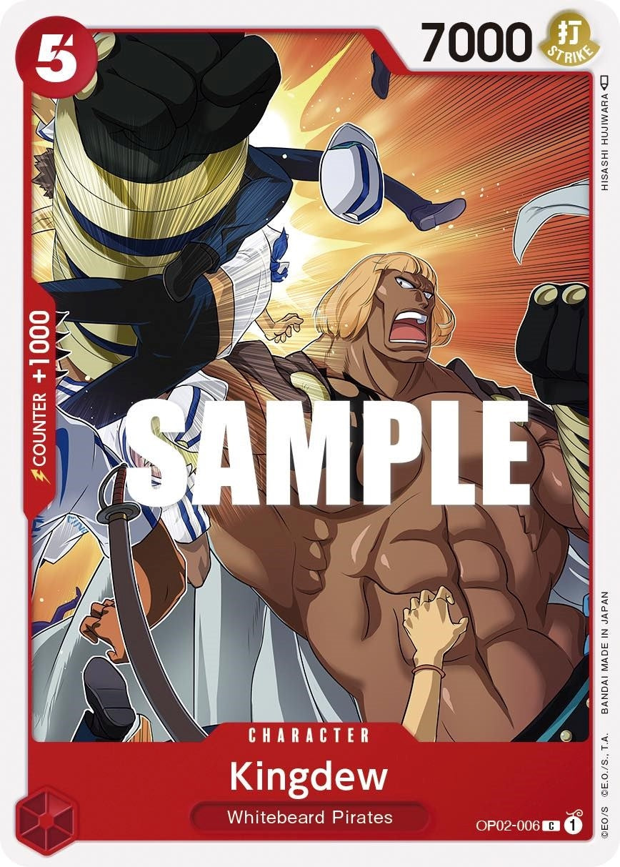 Image for Kingdew (Paramount War) (OP02-006) - One Piece Card Game