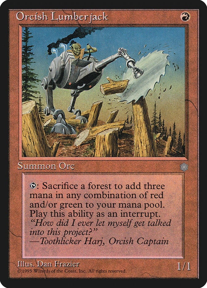 Image for Orcish Lumberjack (Ice Age) - Magic: The Gathering