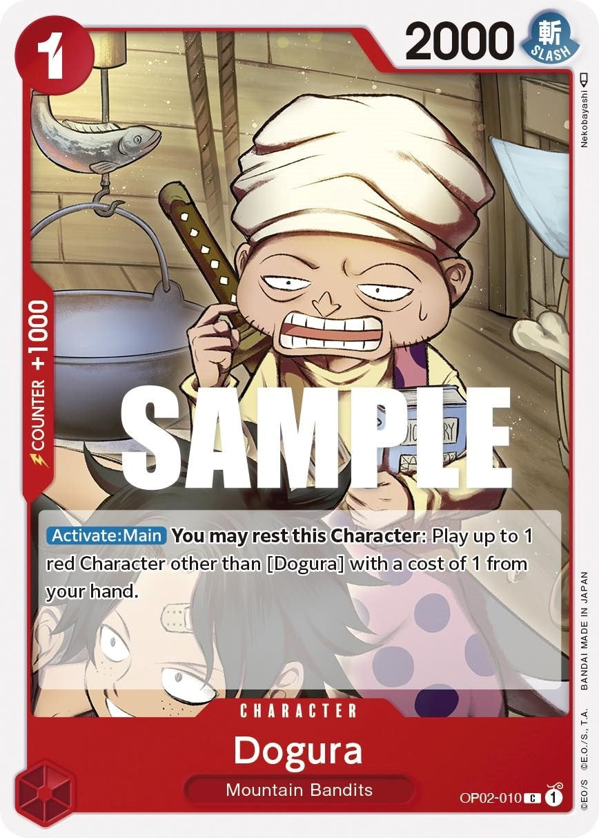 Image for Dogura (Paramount War) (OP02-010) - One Piece Card Game