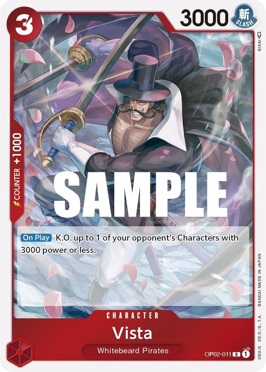 Image for Vista (Paramount War) (OP02-011) - One Piece Card Game