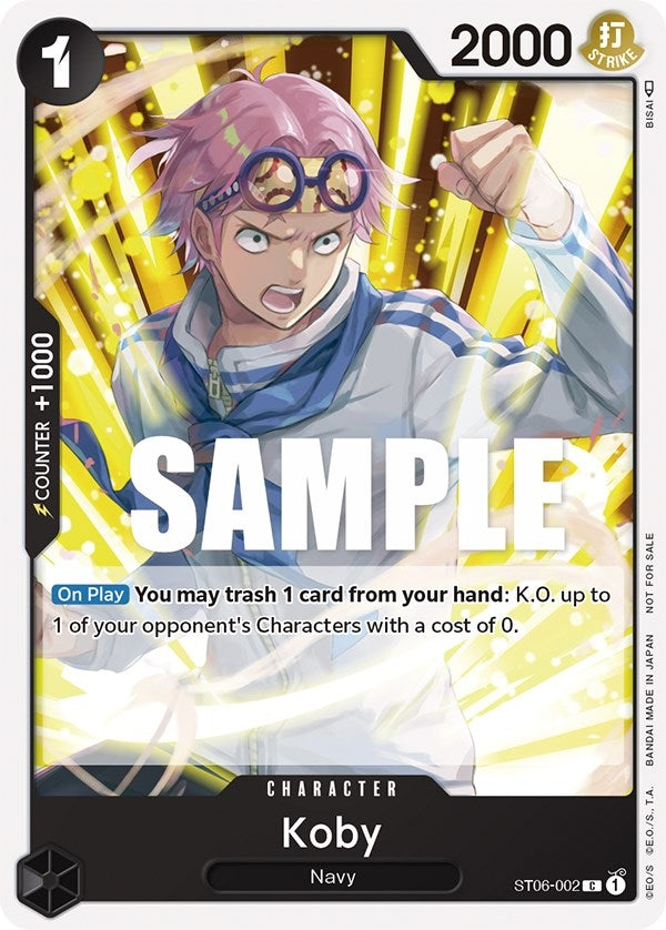 Image for Koby (Promotion Pack 2023) (One Piece Promotion Cards) (ST06-002) - One Piece Card Game