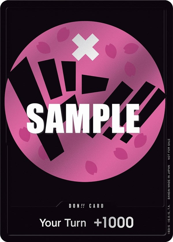 Image for DON!! Card (Pink) (One Piece Promotion Cards) - One Piece Card Game
