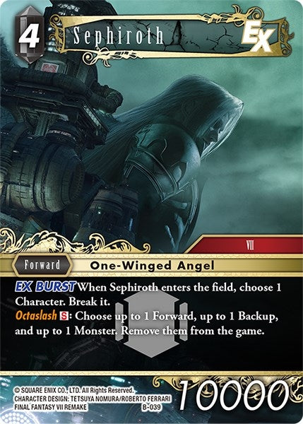 Image for Sephiroth EX (B-039) - Final Fantasy TCG
