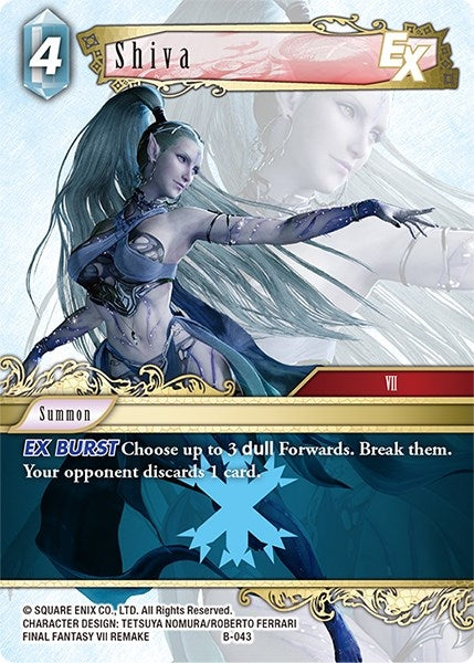 Image for Shiva EX - Final Fantasy TCG