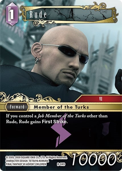Image for Rude - Final Fantasy TCG