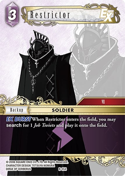 Image for Restrictor EX - Final Fantasy TCG
