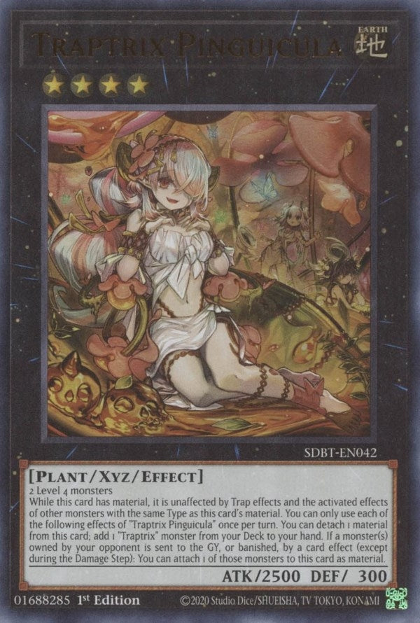 Image for Traptrix Pinguicula (Structure Deck: Beware of Traptrix) (SDBT-EN042) - YuGiOh