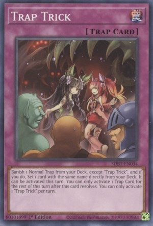 Image for Trap Trick (Structure Deck: Beware of Traptrix) (SDBT-EN034) - YuGiOh
