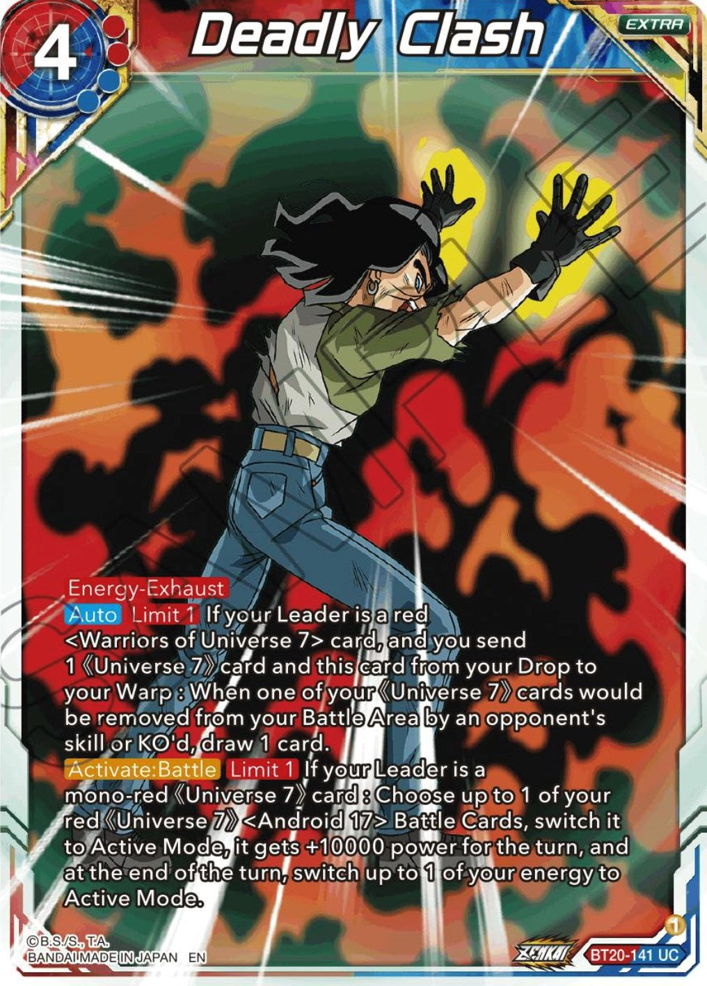 Image for Deadly Clash (Power Absorbed) (BT20-141) - Dragon Ball Super: Masters