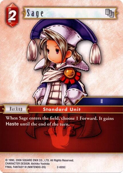 Image for Sage (Deck Exclusive Cards) (2-005C) - Final Fantasy TCG