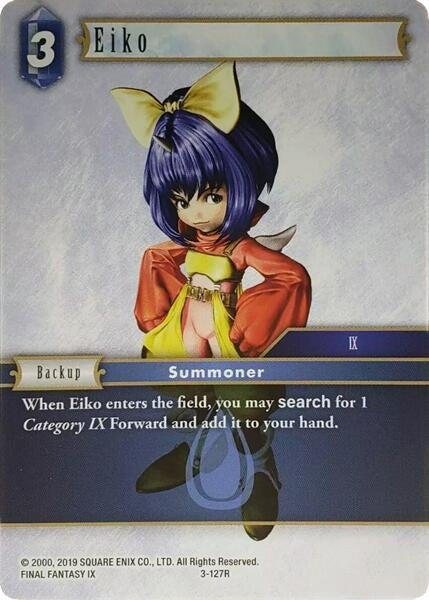Image for Eiko (Deck Exclusive Cards) (3-127R) - Final Fantasy TCG