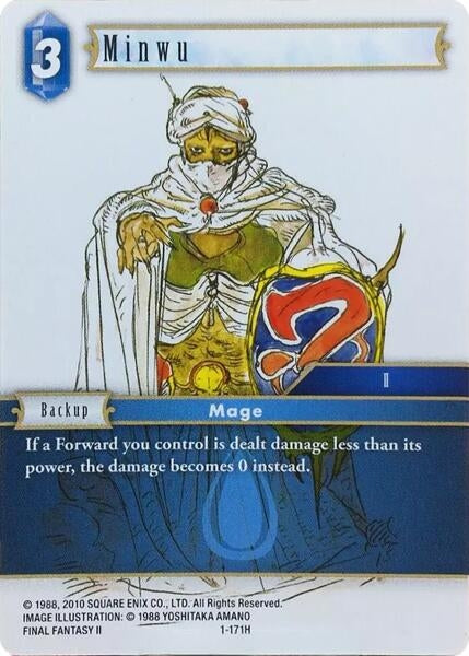 Image for Minwu (Deck Exclusive Cards) (1-171H) - Final Fantasy TCG