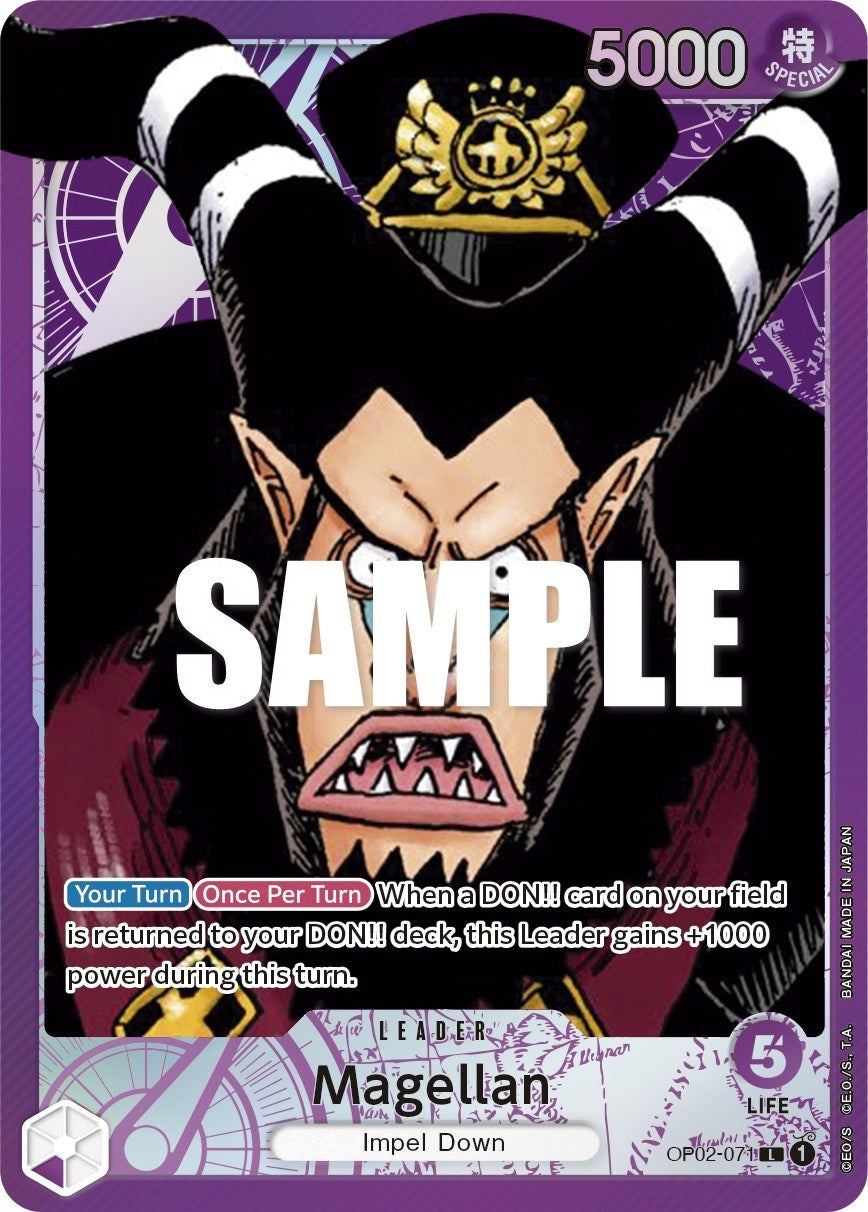 Image for Magellan (071) (Alternate Art) (Paramount War) (OP02-071) - One Piece Card Game
