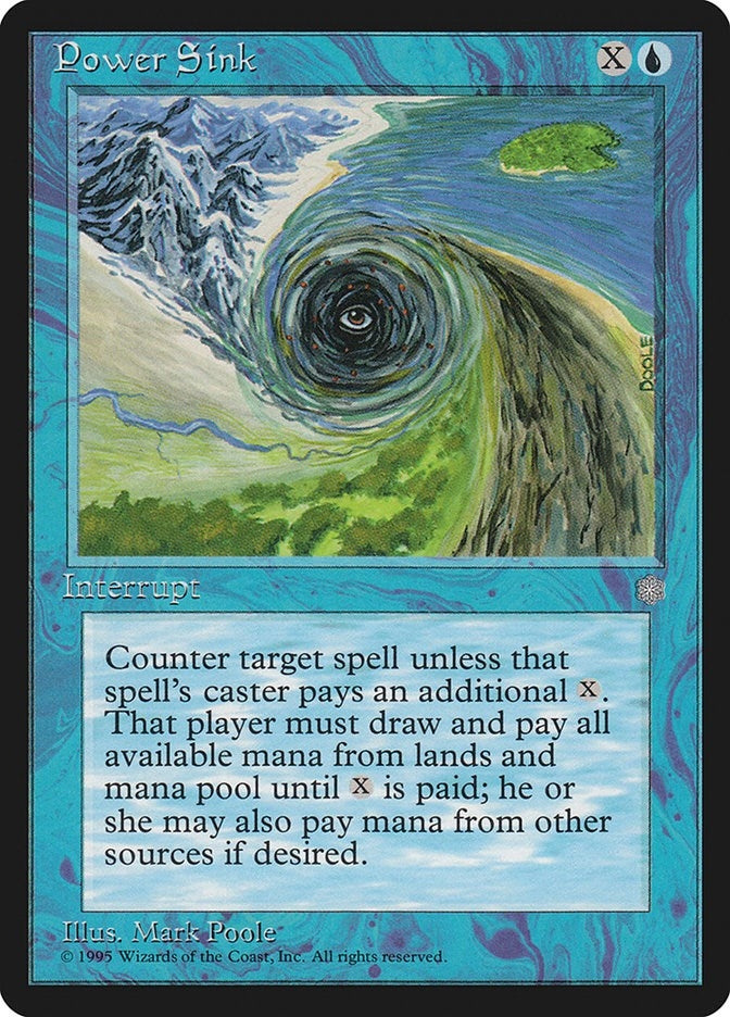 Image for Power Sink (Ice Age) - Magic: The Gathering
