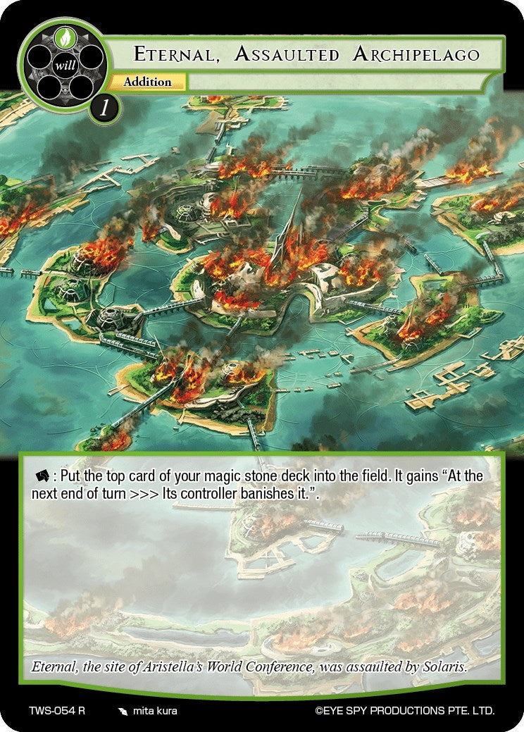 Image for Eternal, Assaulted Archipelago (The War of the Suns) (TWS-054 R) - Force of Will