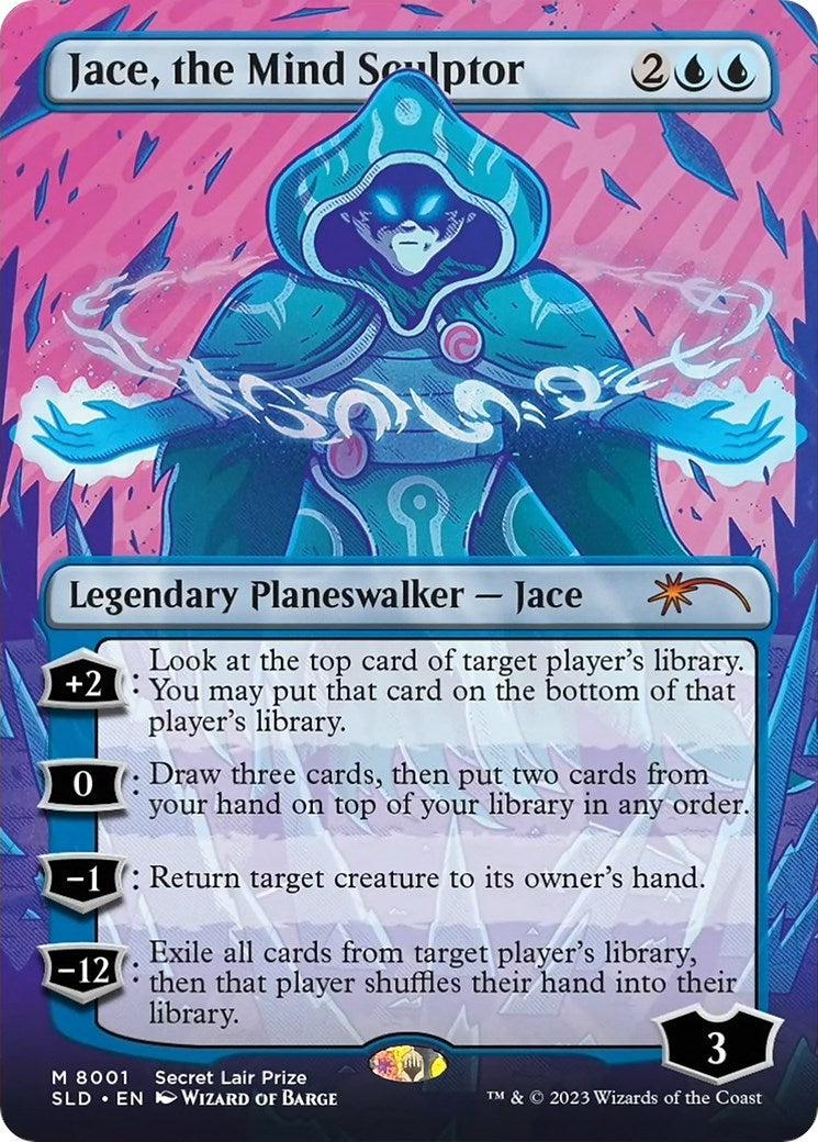Image for Jace, the Mind Sculptor (Secret Lair Showdown) (8001) - Magic: The Gathering