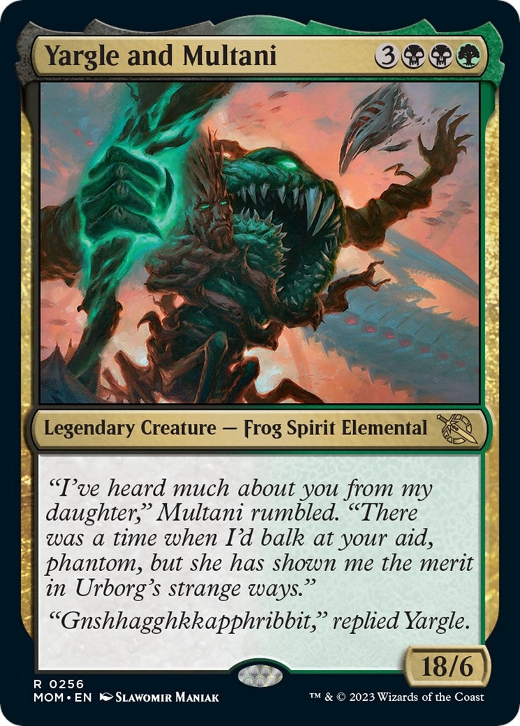 Image for Yargle and Multani (March of the Machine) (256) - Magic: The Gathering