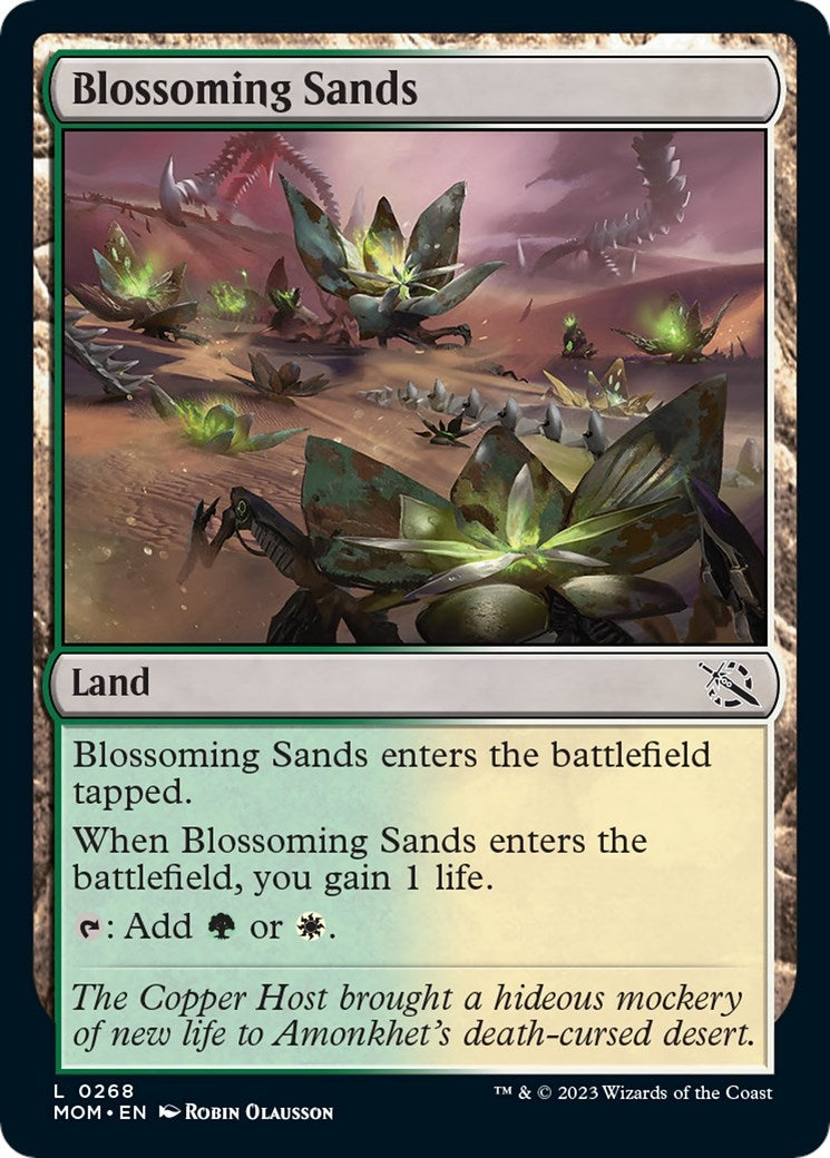 Image for Blossoming Sands (March of the Machine) (268) - Magic: The Gathering