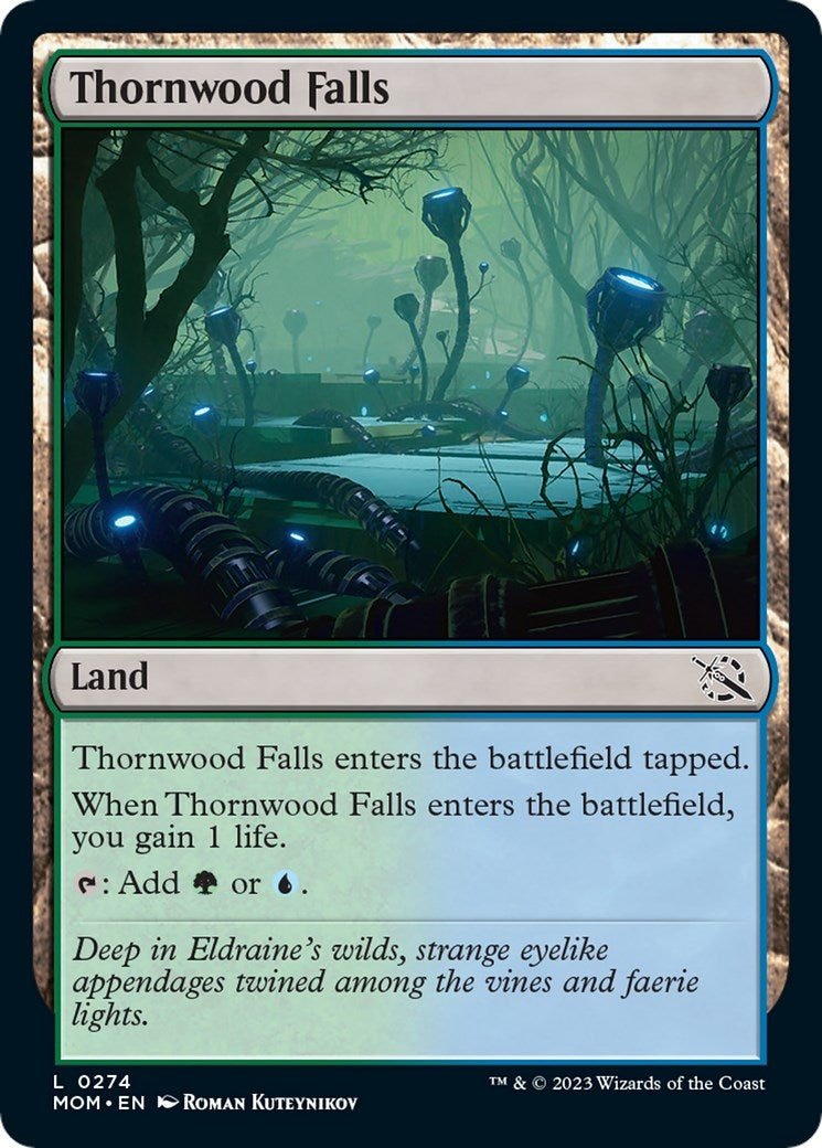 Image for Thornwood Falls (March of the Machine) (274) - Magic: The Gathering