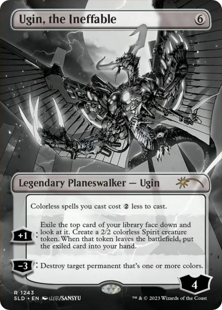 Image for Ugin, the Ineffable (Borderless) (Secret Lair Drop Series) (1243) - Magic: The Gathering