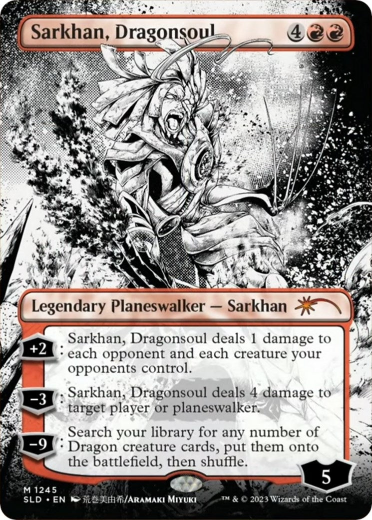 Image for Sarkhan, Dragonsoul (Borderless) (Secret Lair Drop Series) (1245) - Magic: The Gathering