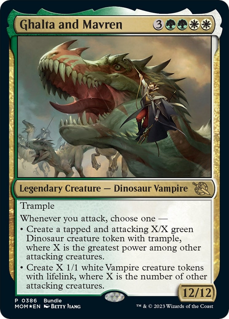 Image for Ghalta and Mavren (MOM Bundle) - Magic: The Gathering