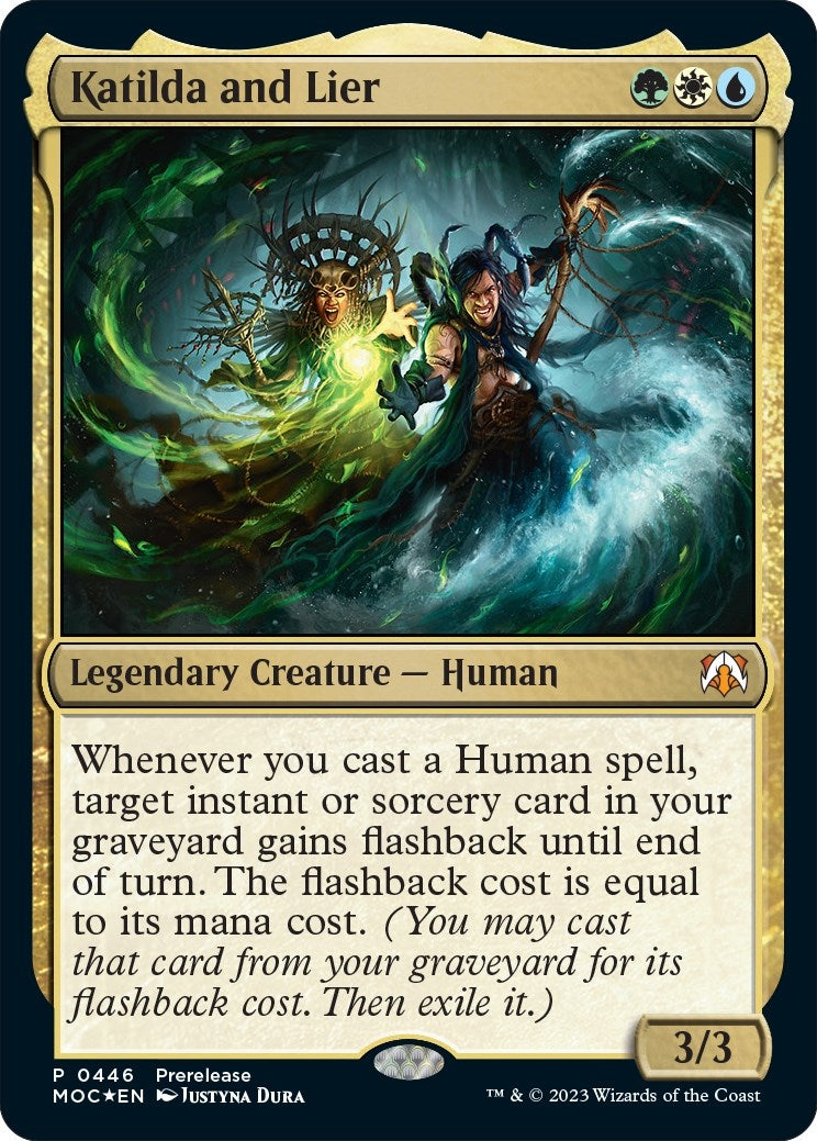 Image for Katilda and Lier (Prerelease Cards) (446) - Magic: The Gathering