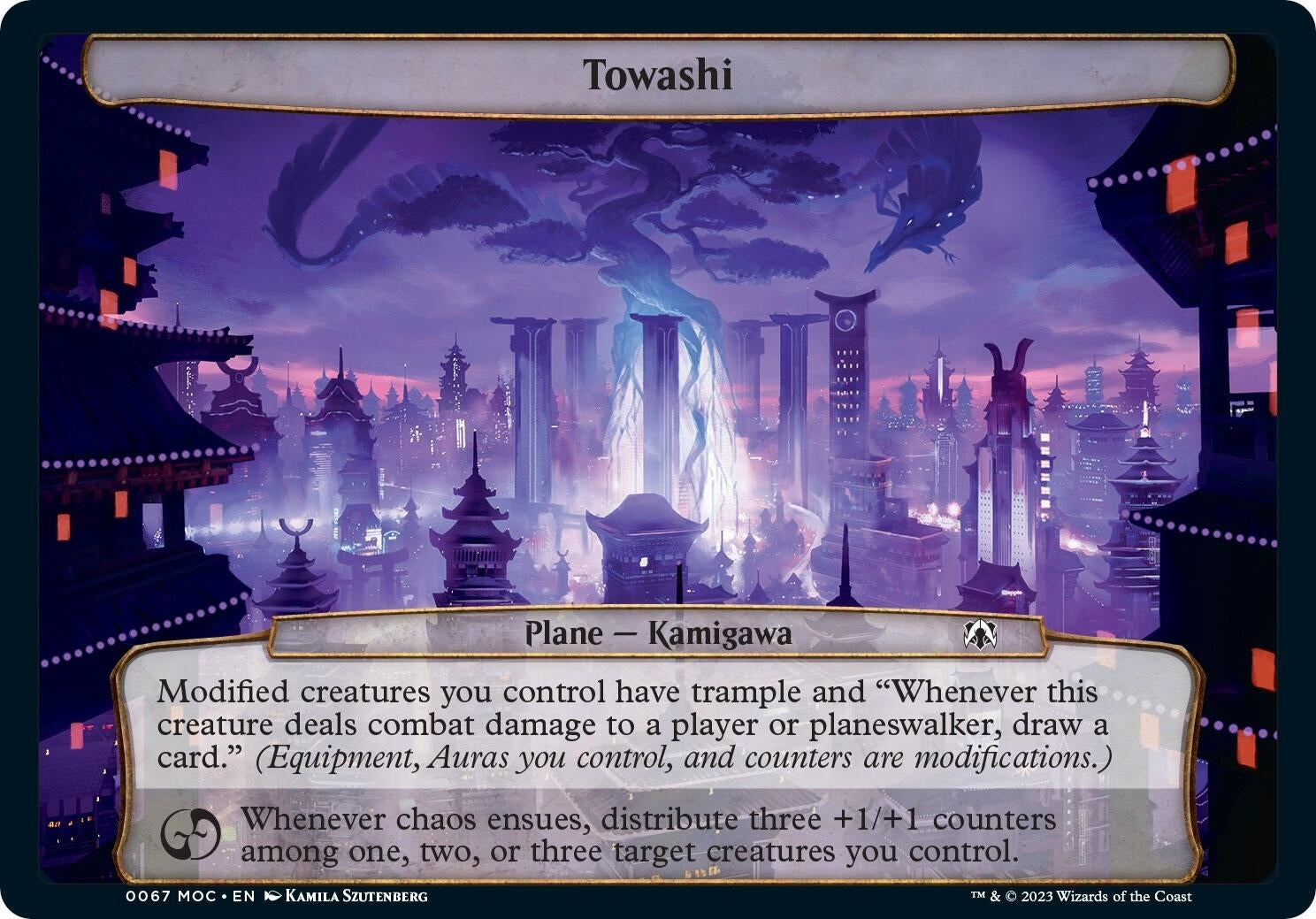 Image for Towashi (Planechase: March of the Machine) (67) - Magic: The Gathering
