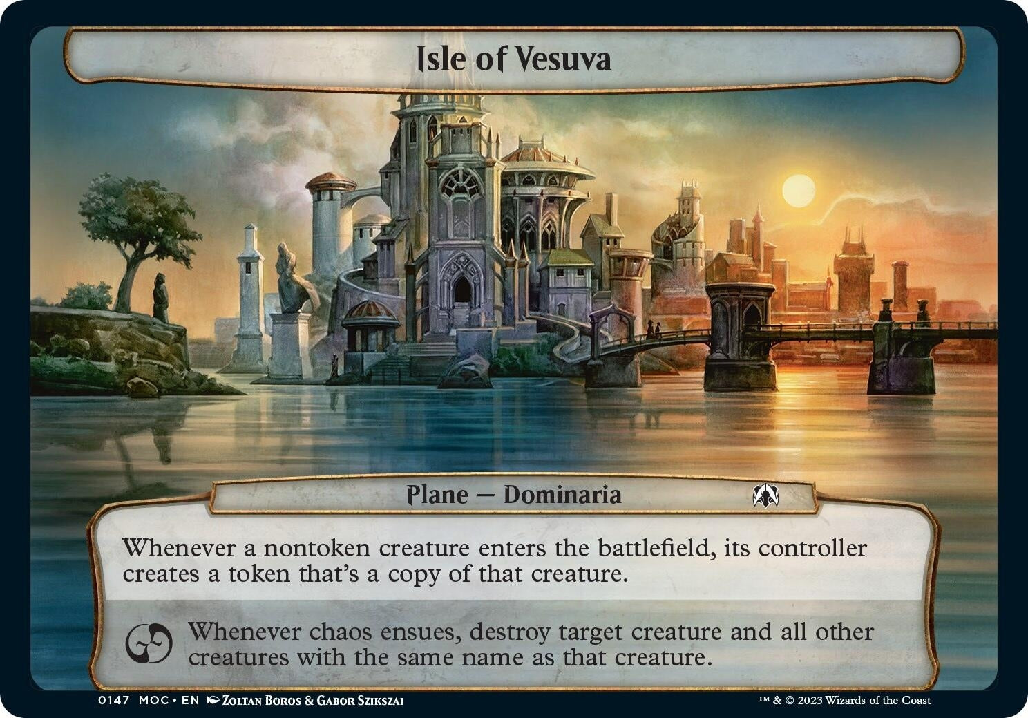 Image for Isle of Vesuva (Planechase: March of the Machine) (147) - Magic: The Gathering