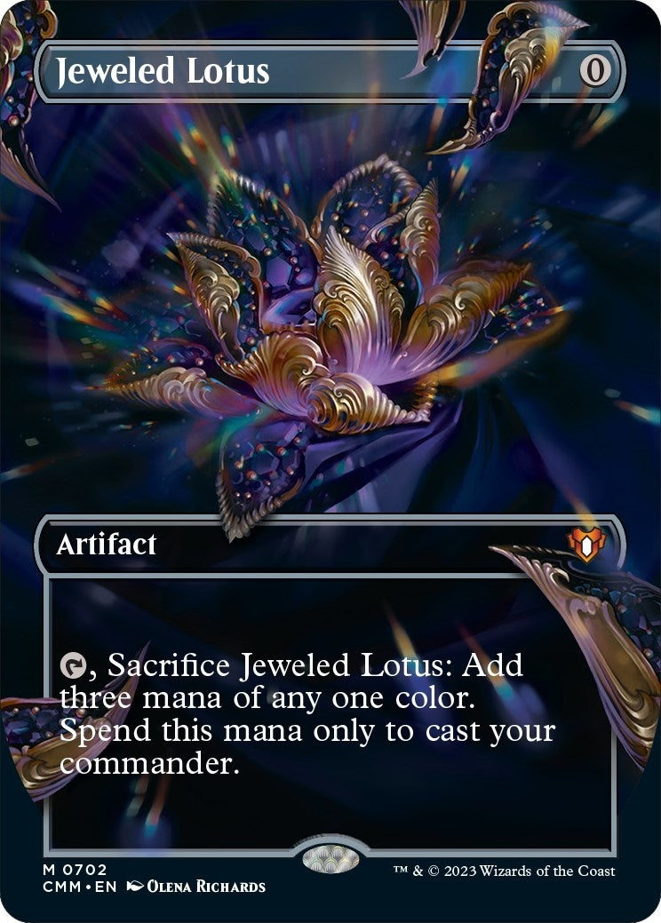 Image for Jeweled Lotus (Borderless) (Commander Masters) (702) - Magic: The Gathering