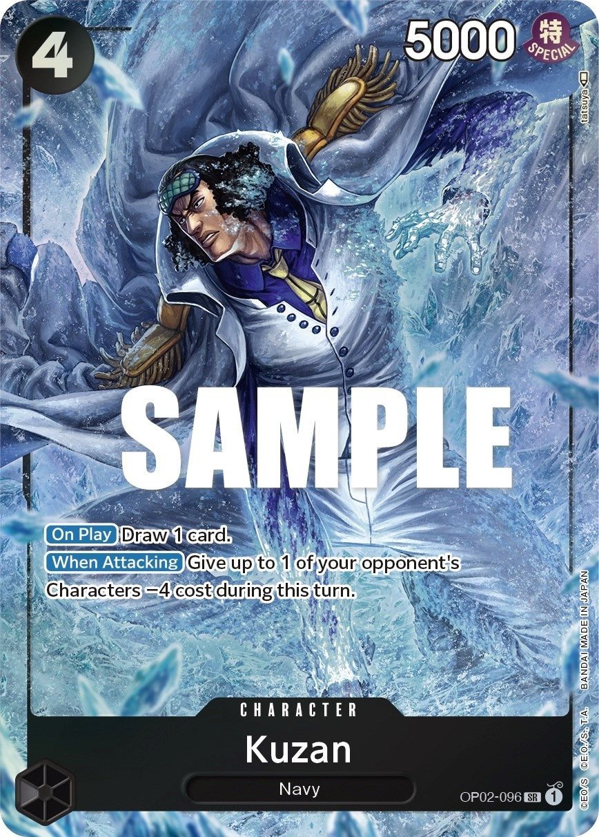 Image for Kuzan (096) (Alternate Art) (Paramount War) (OP02-096) - One Piece Card Game