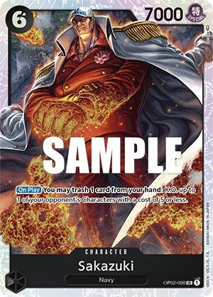 Image for Sakazuki (Paramount War) (OP02-099) - One Piece Card Game