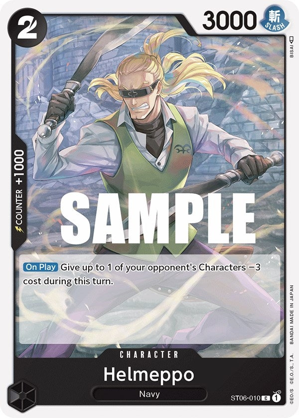 Image for Helmeppo (Starter Deck 6: Absolute Justice) (ST06-010) - One Piece Card Game