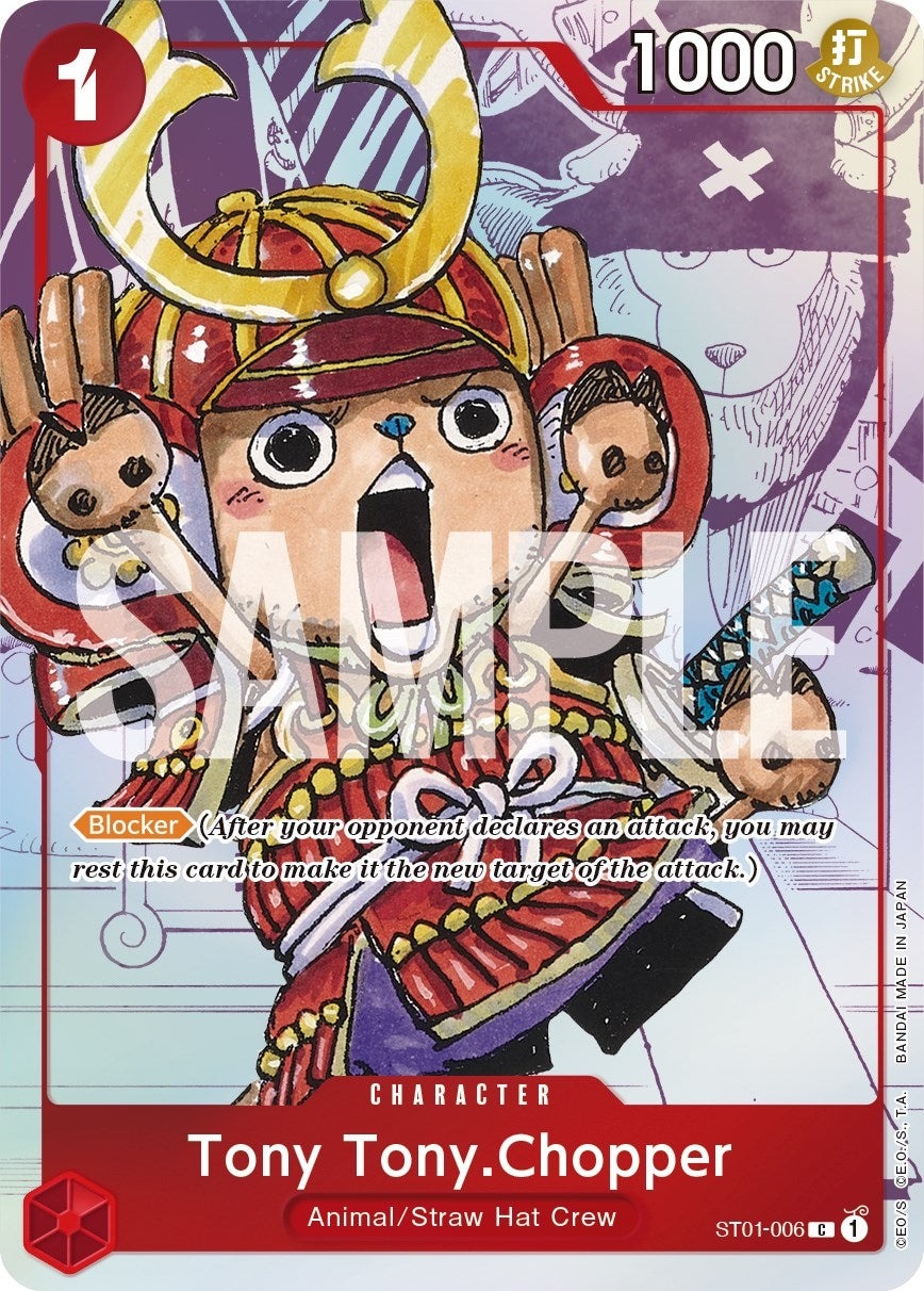 Image for Tony Tony.Chopper - ST01-006 (Alternate Art) (One Piece Promotion Cards) (ST01-006) - One Piece Card Game