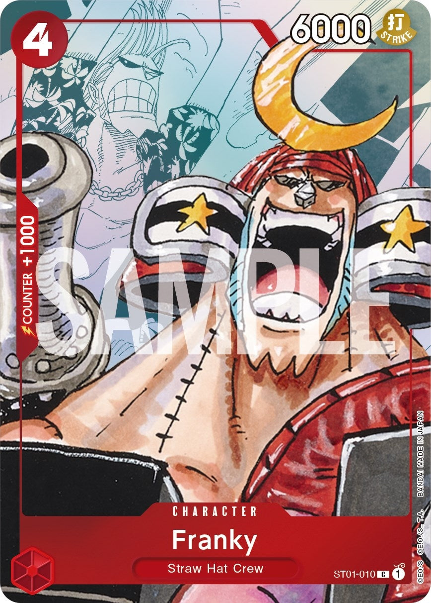 Image for Franky - ST01-010 (Alternate Art) (One Piece Promotion Cards) (ST01-010) - One Piece Card Game