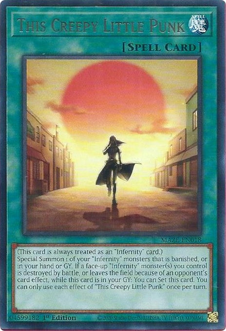 Image for This Creepy Little Punk (Maze of Memories) (MAZE-EN018) - YuGiOh