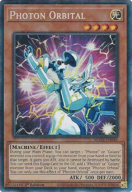 Image for Photon Orbital (CR) (Maze of Memories) (MAZE-EN046) - YuGiOh